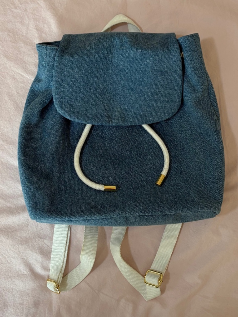 Stoney Clover Lane Denim Flap Backpack
